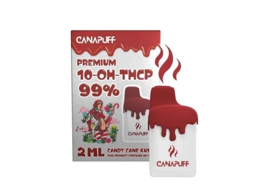 Candy Cane Kush 99% 10-OH-THCP - Canapuff - Vienreizlietojams 2ml