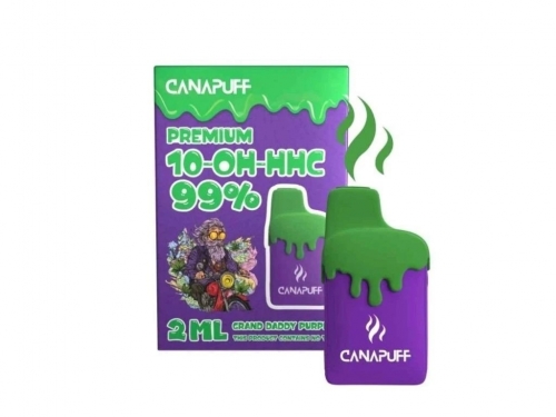Grand Daddy Purple 99% 10-OH-HHC - Canapuff - Vienreizlietojamie 2ml