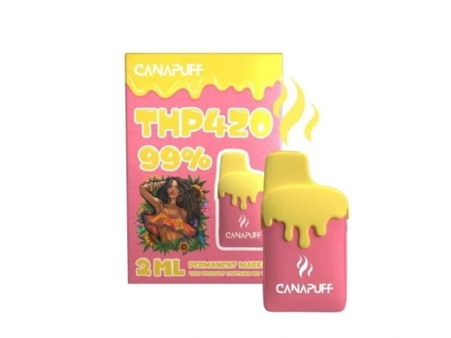 Permanentais marķieris 99% THP420 - Canapuff - Vienreizlietojams 2ml