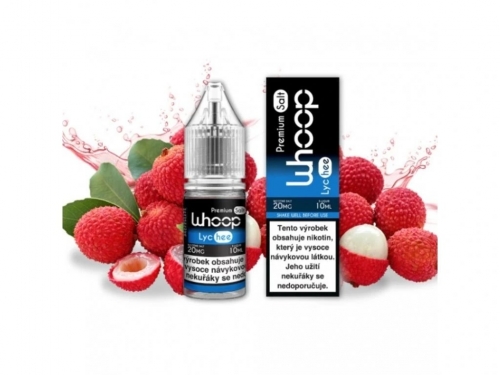 Whoop Lychee 10ml - Soľný liquid Nikotín: 20mg