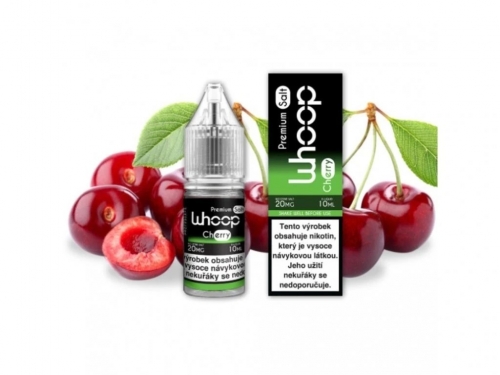 Whoop Cherry 10ml - Soľný liquid Nikotín: 20mg