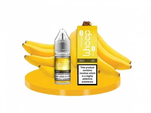 Whoop Banana 10ml - Soľný liquid Nikotín: 20mg