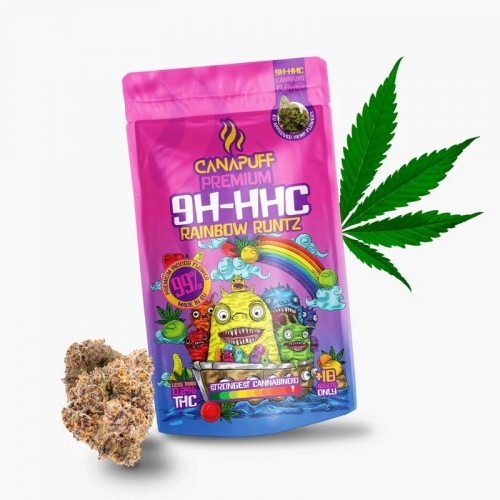 9H-HHC ziedi „Rainbow Runtz“ 99% – Canapuff 1 g
