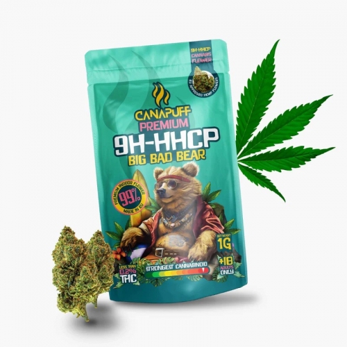 9H-HHCP ziedi „Big Bad Bear“ 99% – Canapuff 1 g