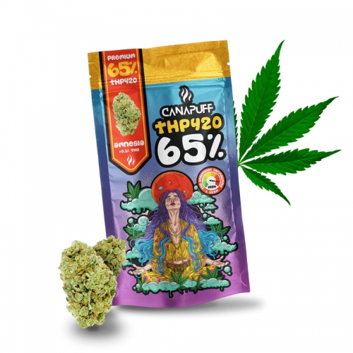 THP420 Amnesia ziedi 65% - Canapuff 1 g