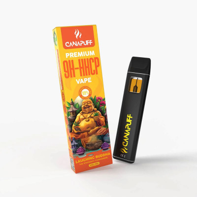 9H-HHCP Vape Laughing Buddha 99% – Vienreizlietojams – CanaPuff – 1 ml