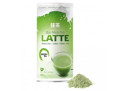 BIOLOĢISKĀ MAČAS TĒJAS LATTE 300 G