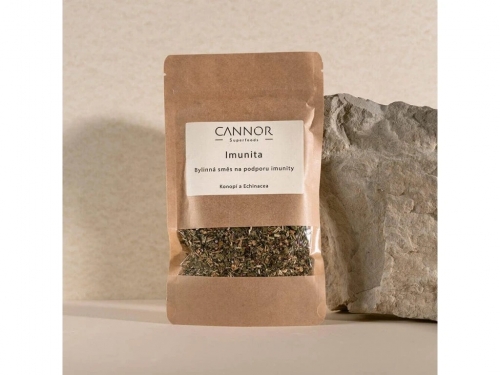 Cannor augu maisījums IMMUNITY - kaņepes un ehinācija, 50g