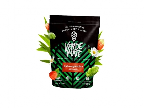 Verde Mate zaļā ašvaganda Yerba Mate (500 g)