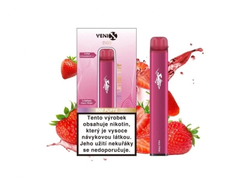 VENIX Max sākuma komplekts - MAX PINK - Zemeņu garša