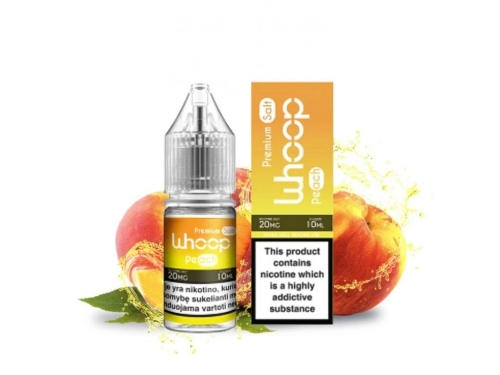 Whoop Peach 10ml - sāls šķidrums Nikotīns: 20mg