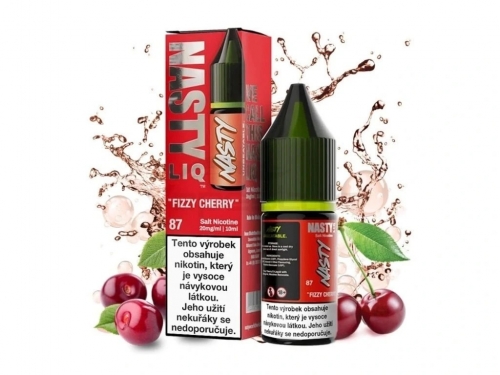 NASTY LIQ Fizzy Cherry 10ml - sāls šķidrums Nikotīns: 20mg