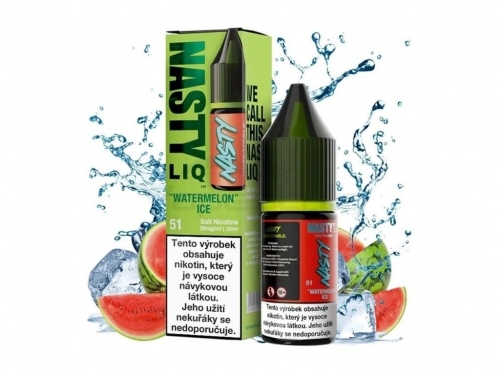 NASTY LIQ arbūzu ledus 10ml - sāls šķidrums Nikotīns: 20mg