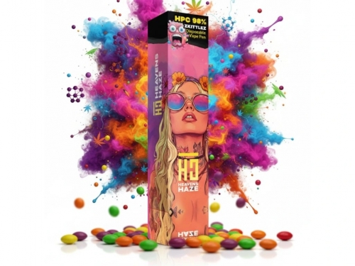 Heavens Haze HPC 98% Zkittlez – Jednorazová vape – 1 ml