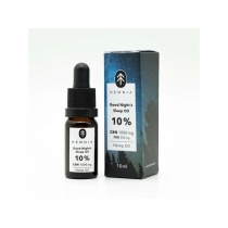 Hemnia Labas nakts miega kaņepju eļļa 10%, 1000 mg CBN 250 mg CBD, 10 ml